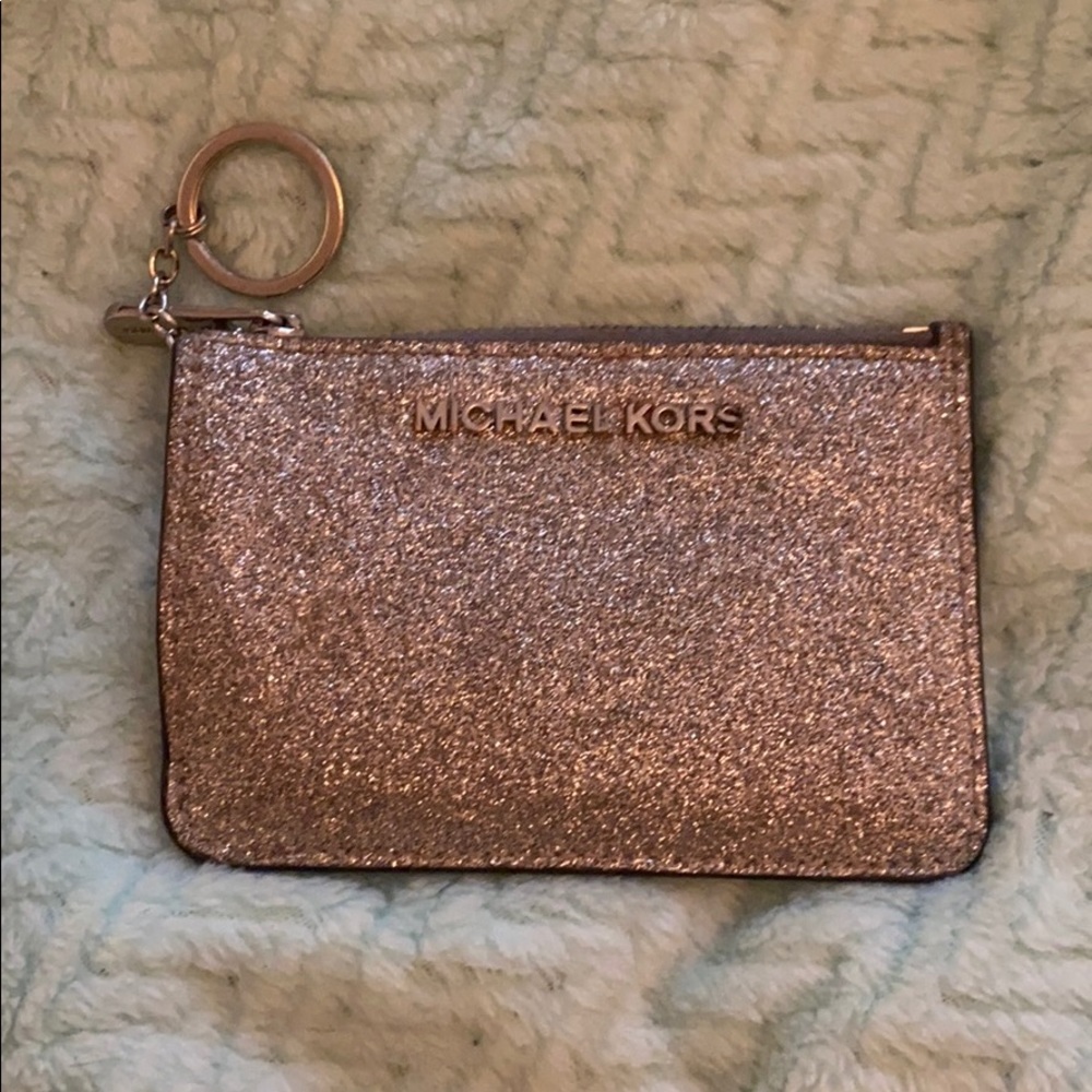 Michael Kors Silver Coin Purse